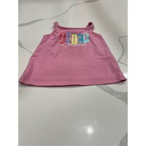Juicy Couture pink little girl tank top
